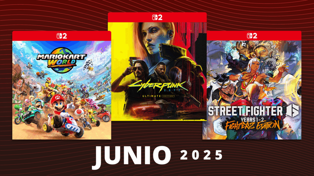 Próximos juegos para Nintendo Switch 2 – Junio de 2025
